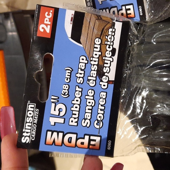 AUTHENTIC GENUINE STINSON LOT OF TWO PACKS TEPDM 15" RUBBERS TARP STRAPS TOOLS - Picture 2 of 4